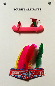 Canoe & feathers
