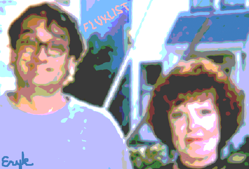 Allen Bukoff and Patricia Harris posing for a photo in Pacifc Grove, California, late afternoon August 23, 2000