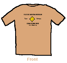 Front of t-shirt